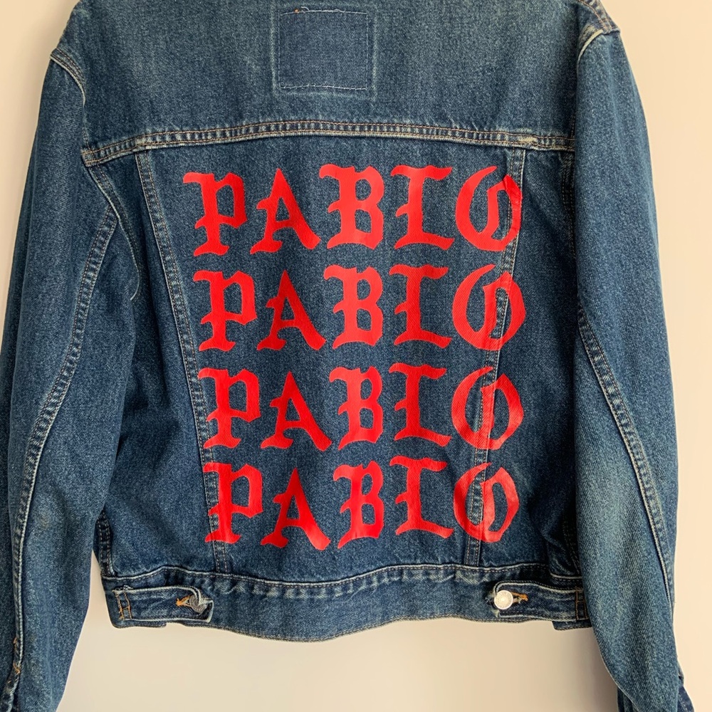 Levi’s Kanye West Life of Pablo denim jacket